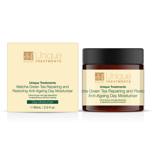 KDB1086 Dr Botanicals Matcha Green Tea Day Moisturiser + Rose & Lavender Super Strength Anti-Ageing Eye Seurm