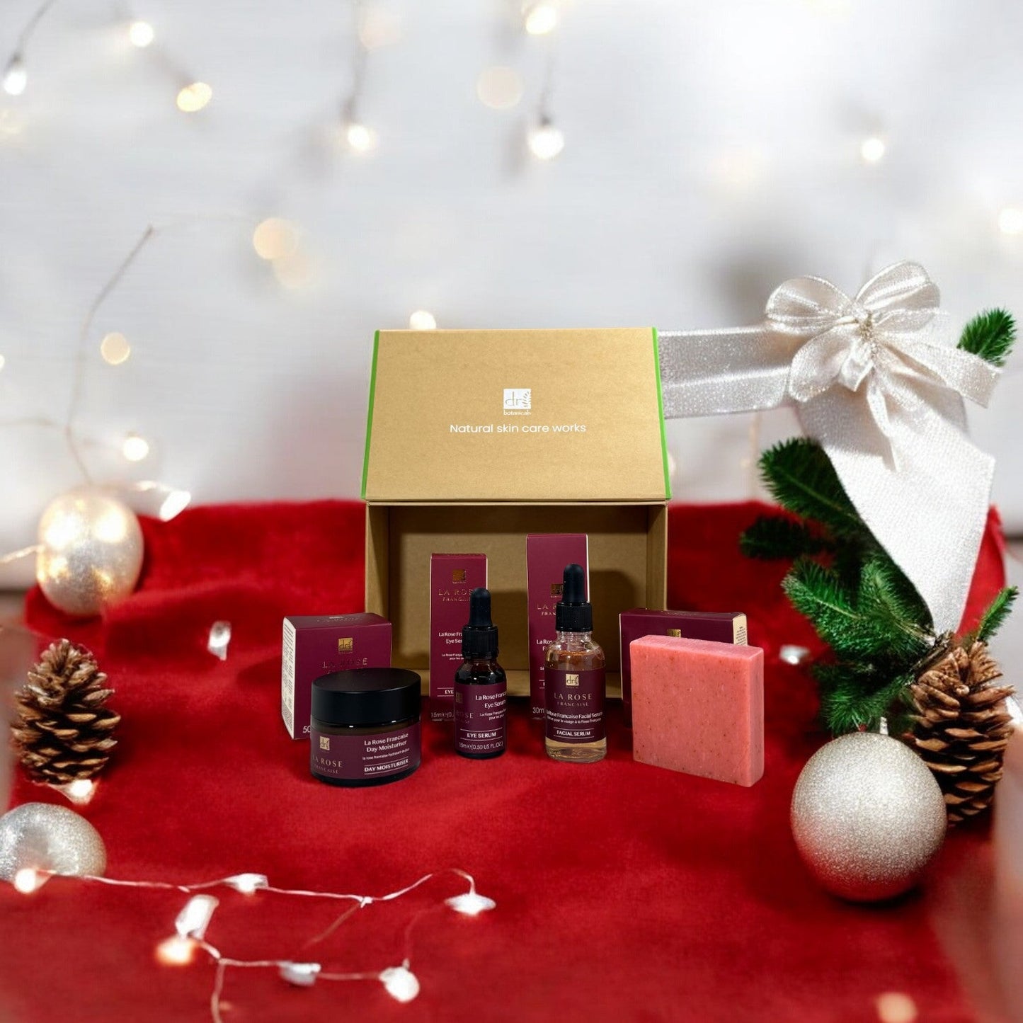 Anti-Ageing La Rose Française Morning Skincare Gift Set