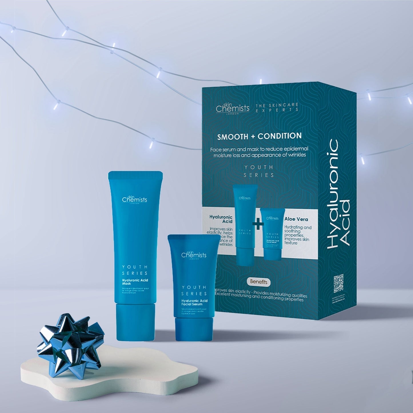 KHSC06 skinChemists Youth Series Hyaluronic Acid Mask + Hyaluronic Acid Facial Serum 80ml