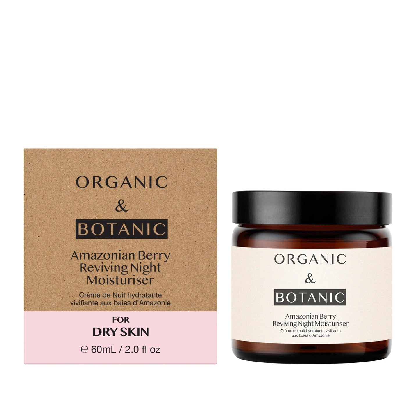 KOB078-A Organic & Botanic Amazonian Berry Anti-Ageing Skincare Christmas Gift Set