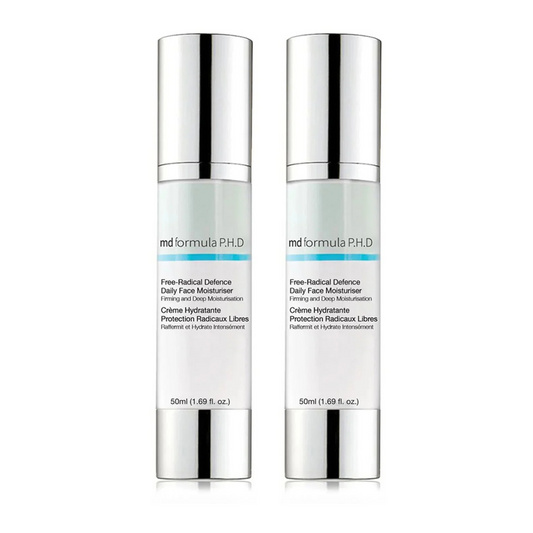 Advanced Free Radical Defence Daily Moisturiser 50ml Twin Value Savings Pack