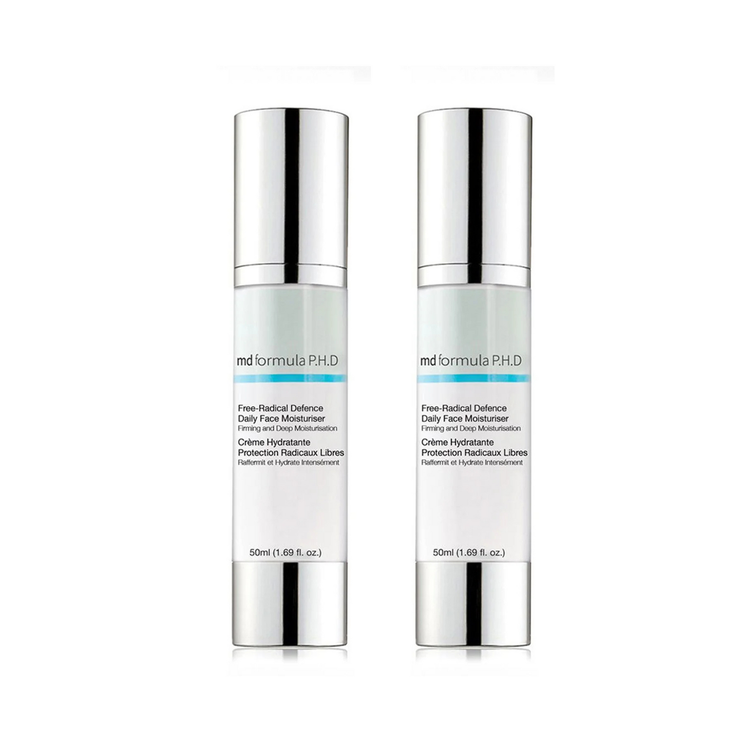 Free Radical Defence Daily Moisturiser 50ml Twin Value Savings Pack