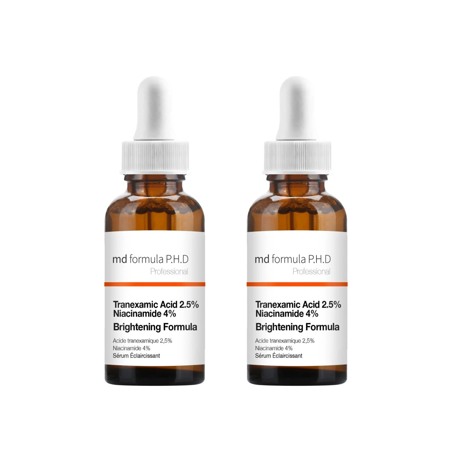 Brightening Serum Tranexamic Acid 2.5%, Niacinamide 4% 30ml Twin Value Savings Pack