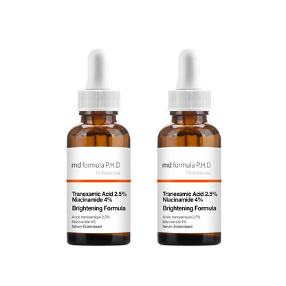 Brightening Serum Tranexamic Acid 2.5%, Niacinamide 4% 30ml Twin Value Savings Pack