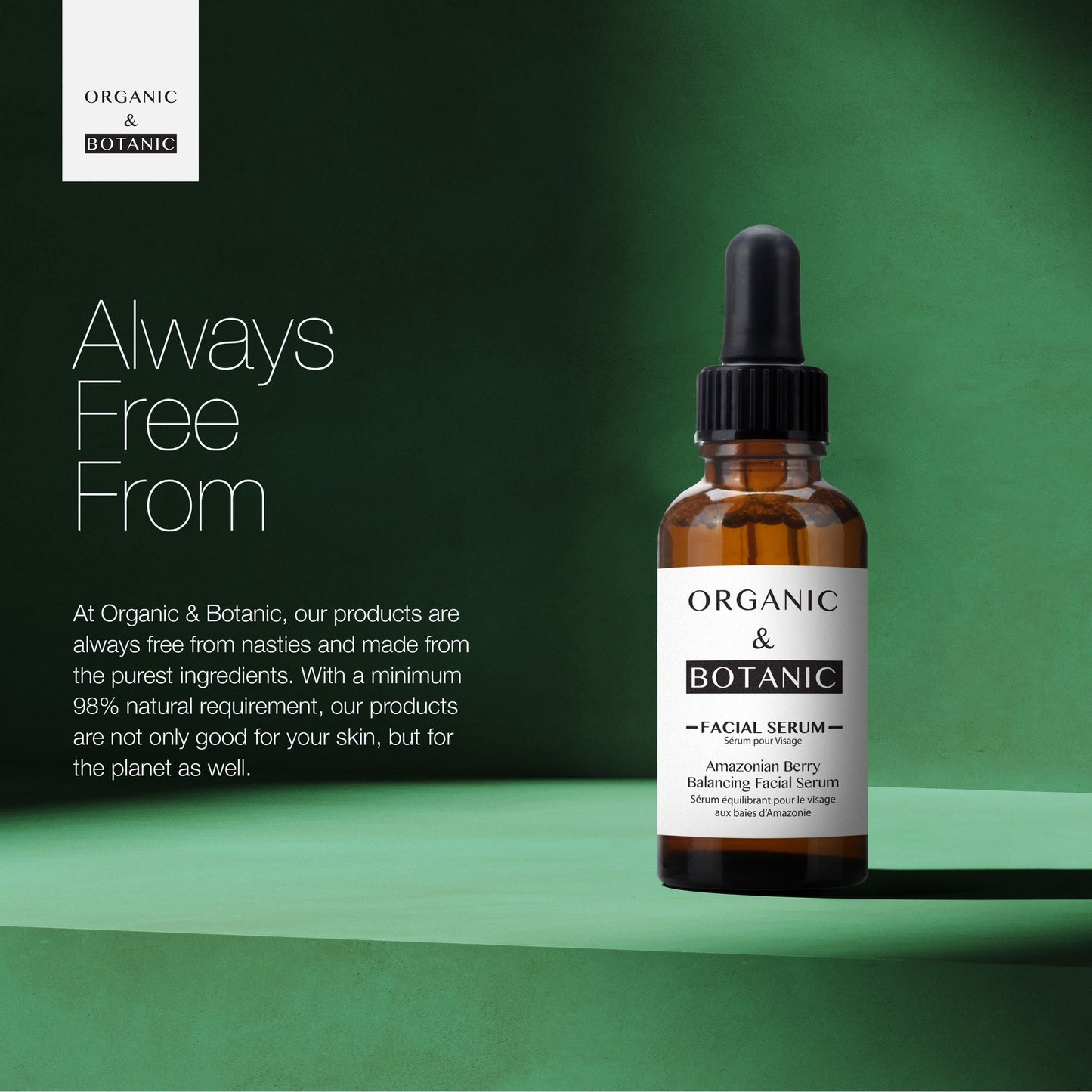 OB056 Organic & Botanic Amazonian Berry Facial Serum 30ml