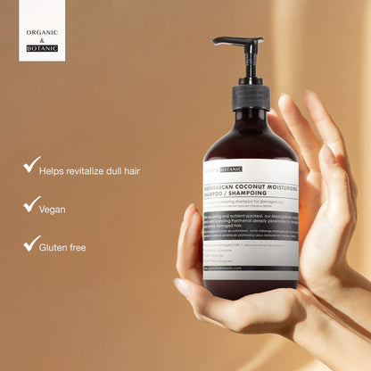 OB069 Organic & Botanic Madagascan Coconut Moisturising Shampoo 500ml