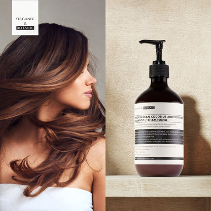 OB069 Organic & Botanic Madagascan Coconut Moisturising Shampoo 500ml