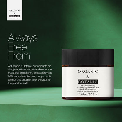 OB087 Organic & Botanic Amazonian Berry Night Moisturiser 60ml