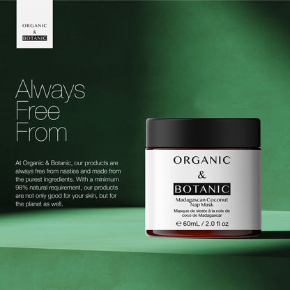 OB101 Organic & Botanic Madagascan Coconut Nap Mask 60ml