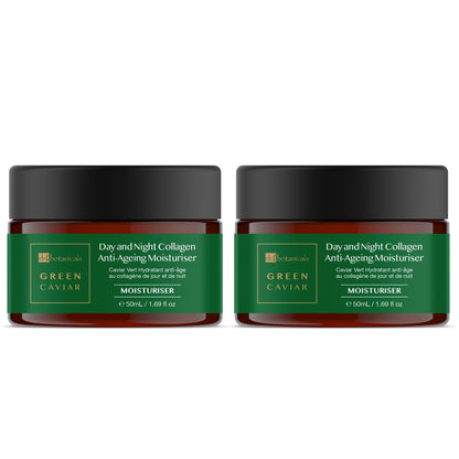 Green Caviar Day & Night Anti-Ageing Moisturiser 50ml x 2 Duo Pack