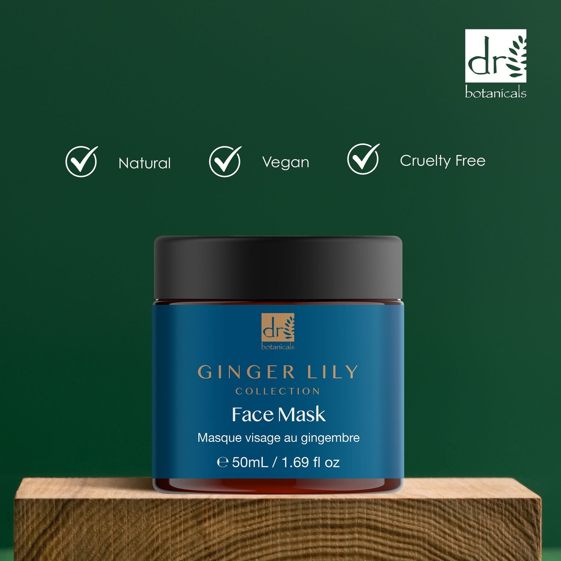 PO2DB274 Dr Botanicals Gingerlily Mask 50ml Twin Value Savings Pack