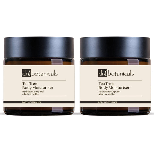 Eucalyptus & Tea Tree Body Moisturiser 120ml x 2 Duo Pack
