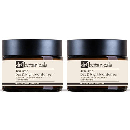 Eucalyptus & Tea Tree Day & Night Moisturiser 50ml x 2 Duo Pack