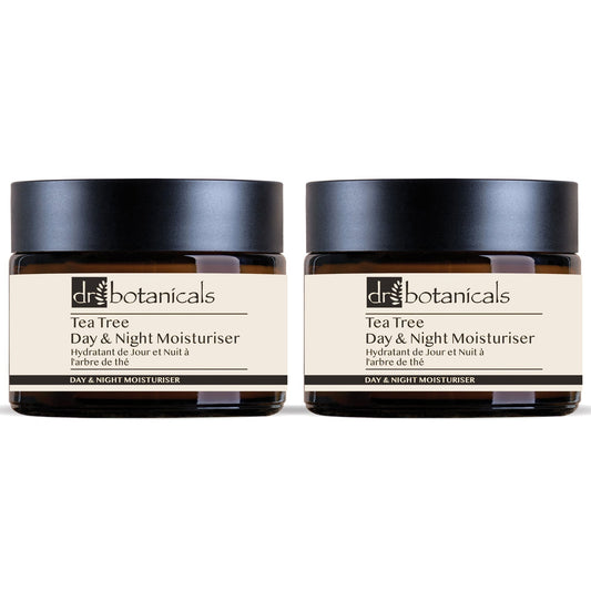 Eucalyptus & Tea Tree Day & Night Moisturiser 50ml x 2 Duo Pack