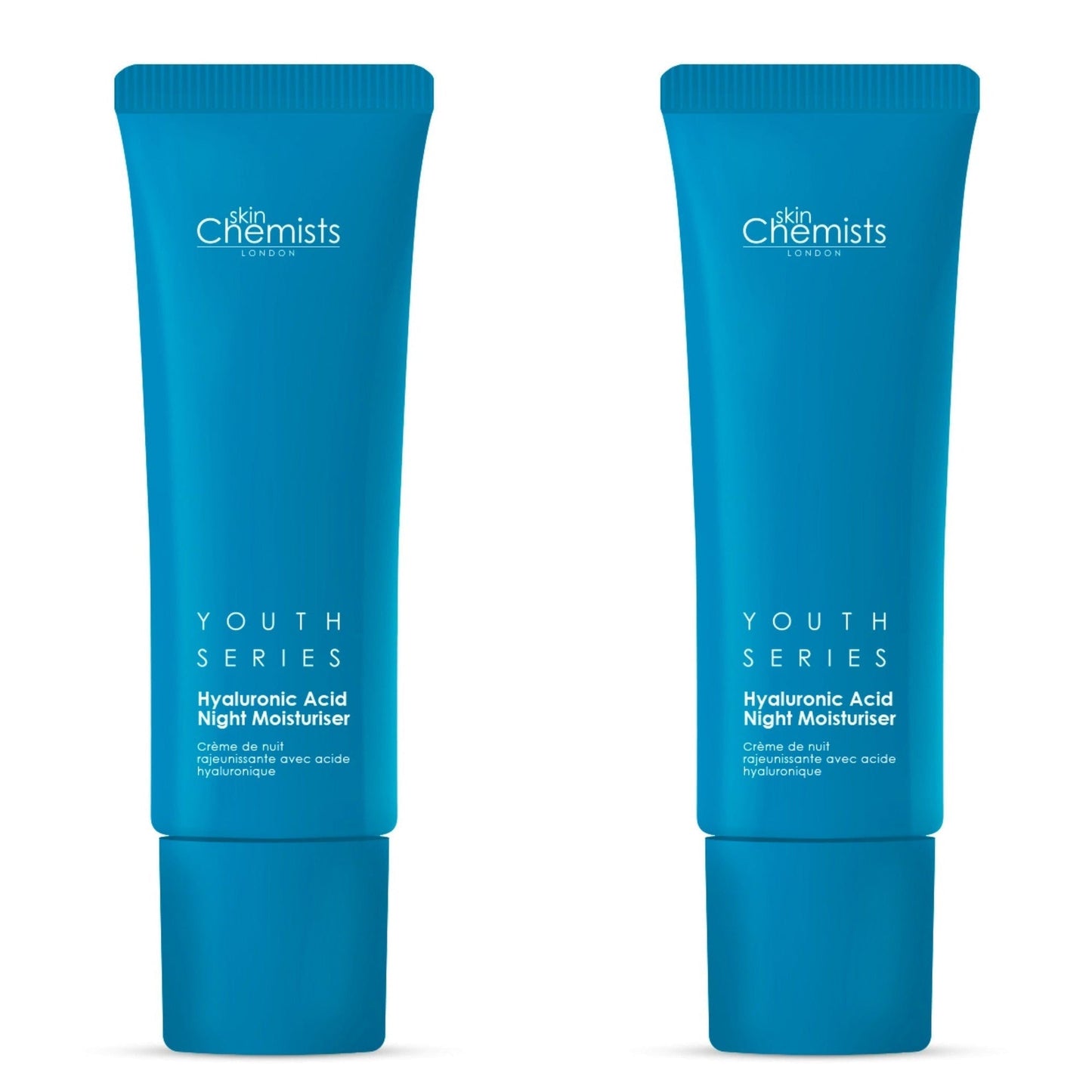 Youth Series 1% Hyaluronic Acid Night Moisturiser 50ml x 2 Duo Pack