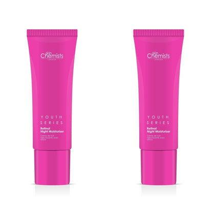 Youth Series Retinol & Bakuchiol Night Moisturiser 50ml x 2 Duo Pack