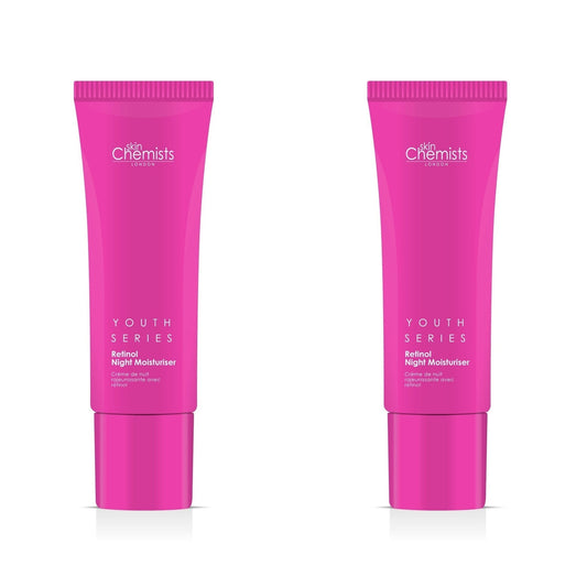 Youth Series Retinol & Bakuchiol Night Moisturiser 50ml x 2 Duo Pack