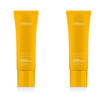 Youth Series 1% Collagen Night Moisturiser 50ml x 2 Duo Pack