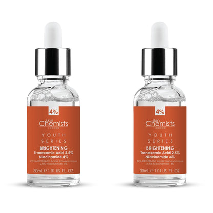 Youth Series Tranexamic Acid 2.5%, Niacinamide 4% Brightening Serum 30ml x 2 Duo Pack