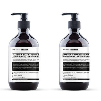 Mandarin Orange Renewing Conditioner 500ml x 2 Duo Pack