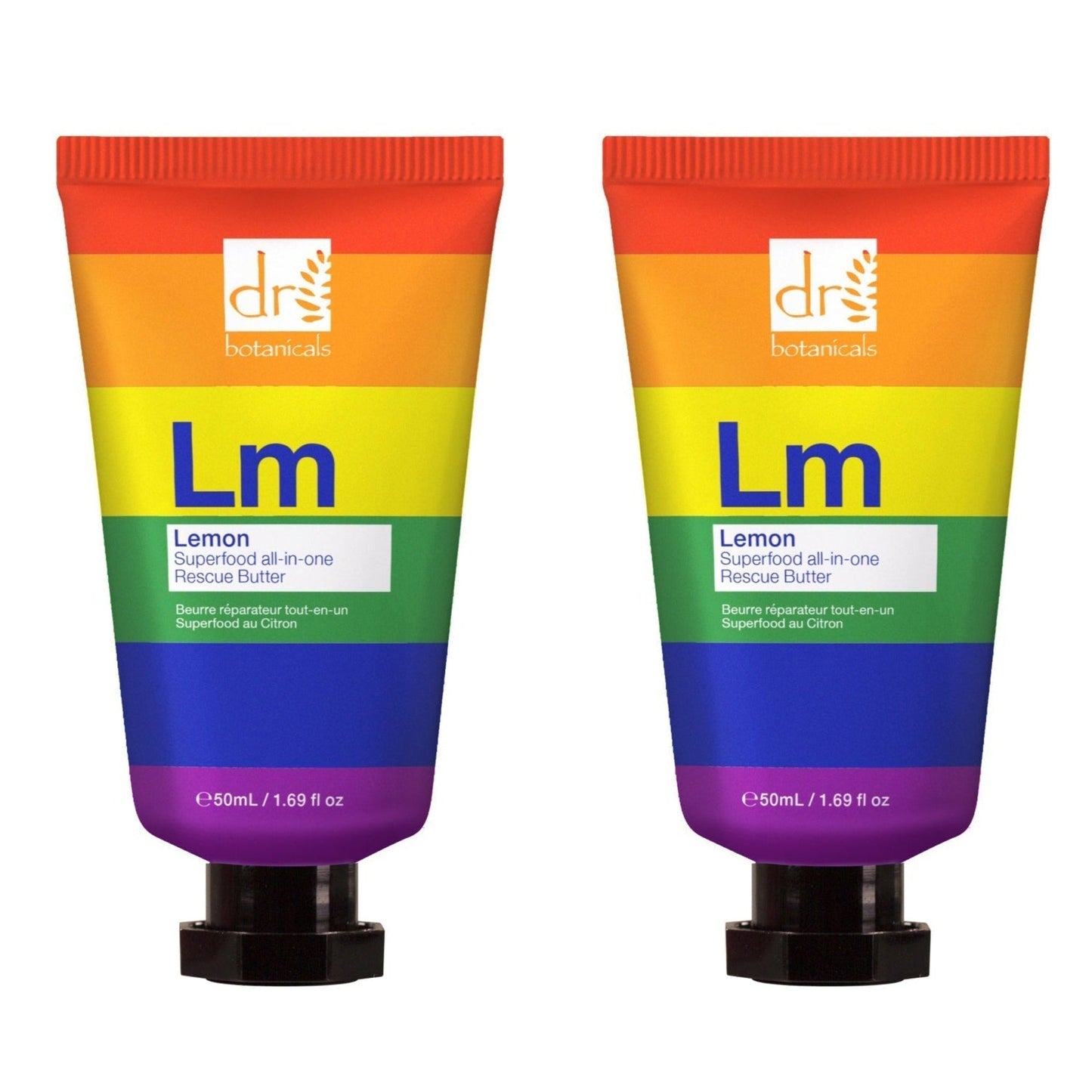 Pride Edition Lemon Superfood All-In-One Rescue Butter 50ml x 2 Duo Pack