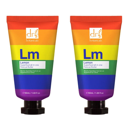 Pride Edition Lemon Superfood All-In-One Rescue Butter 50ml x 2 Duo Pack