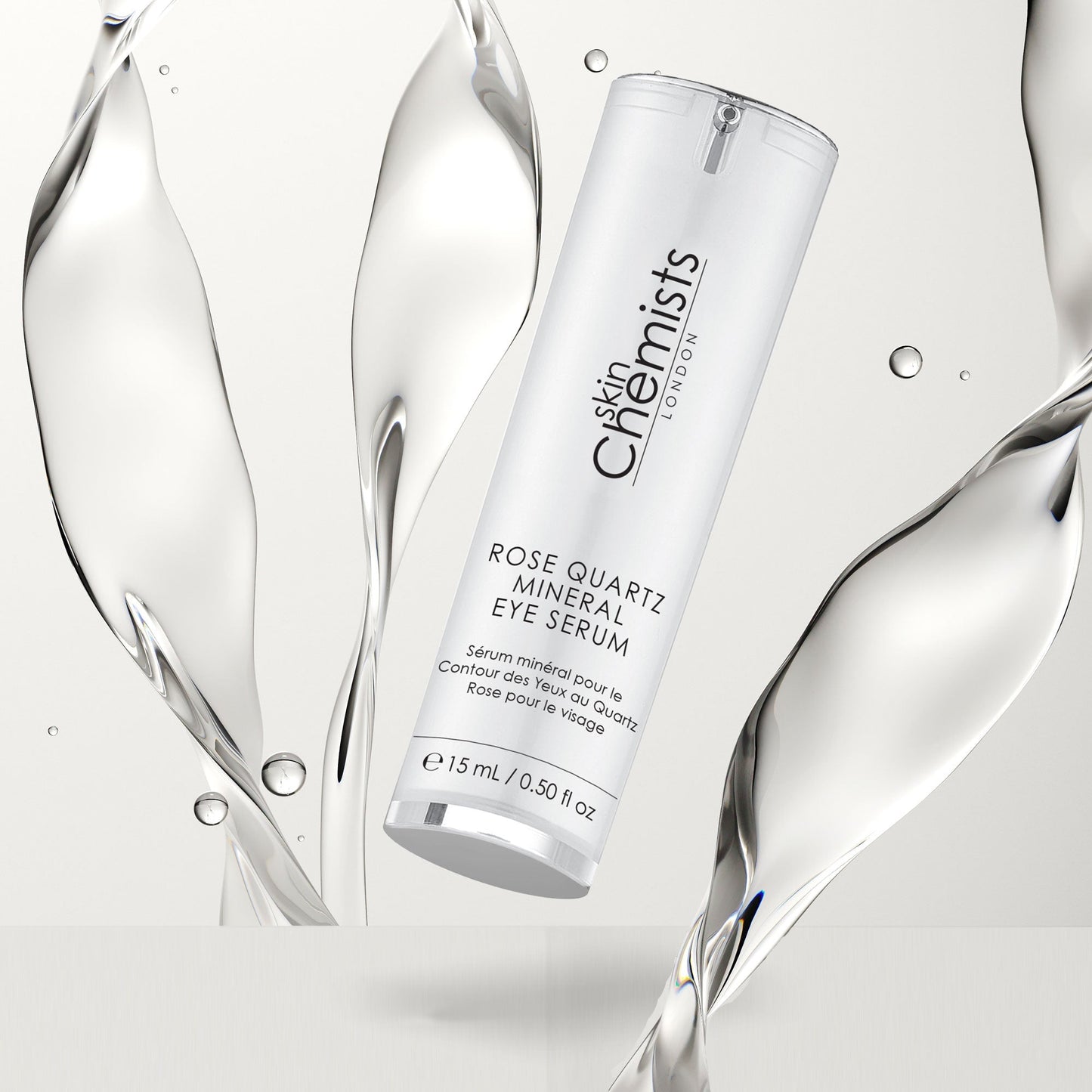 PO2RSC024 skinChemists Rose Quartz Mineral Eye Serum 15ml Twin Value Savings Pack