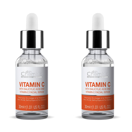 Anti-Ageing Vitamin C Salicylic Acid Facial Serum 30ml x 2 Duo Pack