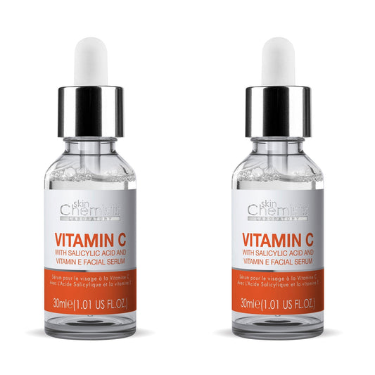 Anti-Ageing Vitamin C Salicylic Acid Facial Serum 30ml x 2 Duo Pack