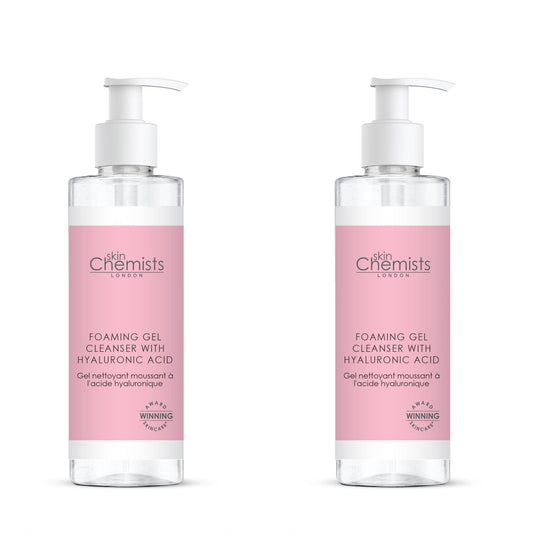 Foaming Gel Cleanser with Hyaluronic Acid 200ml x 2 Duo Pack