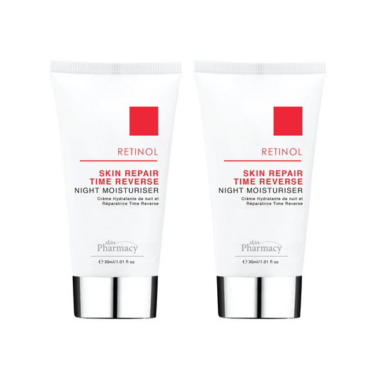 Retinol Skin Repair Time Reverse Night Moisturiser 30ml Twin Value Savings Pack