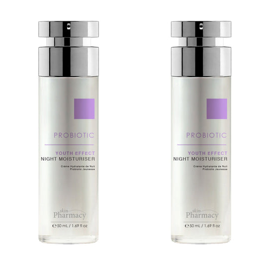 Probiotic Youth Effect Night Moisturiser 50ml x 2 Duo Pack