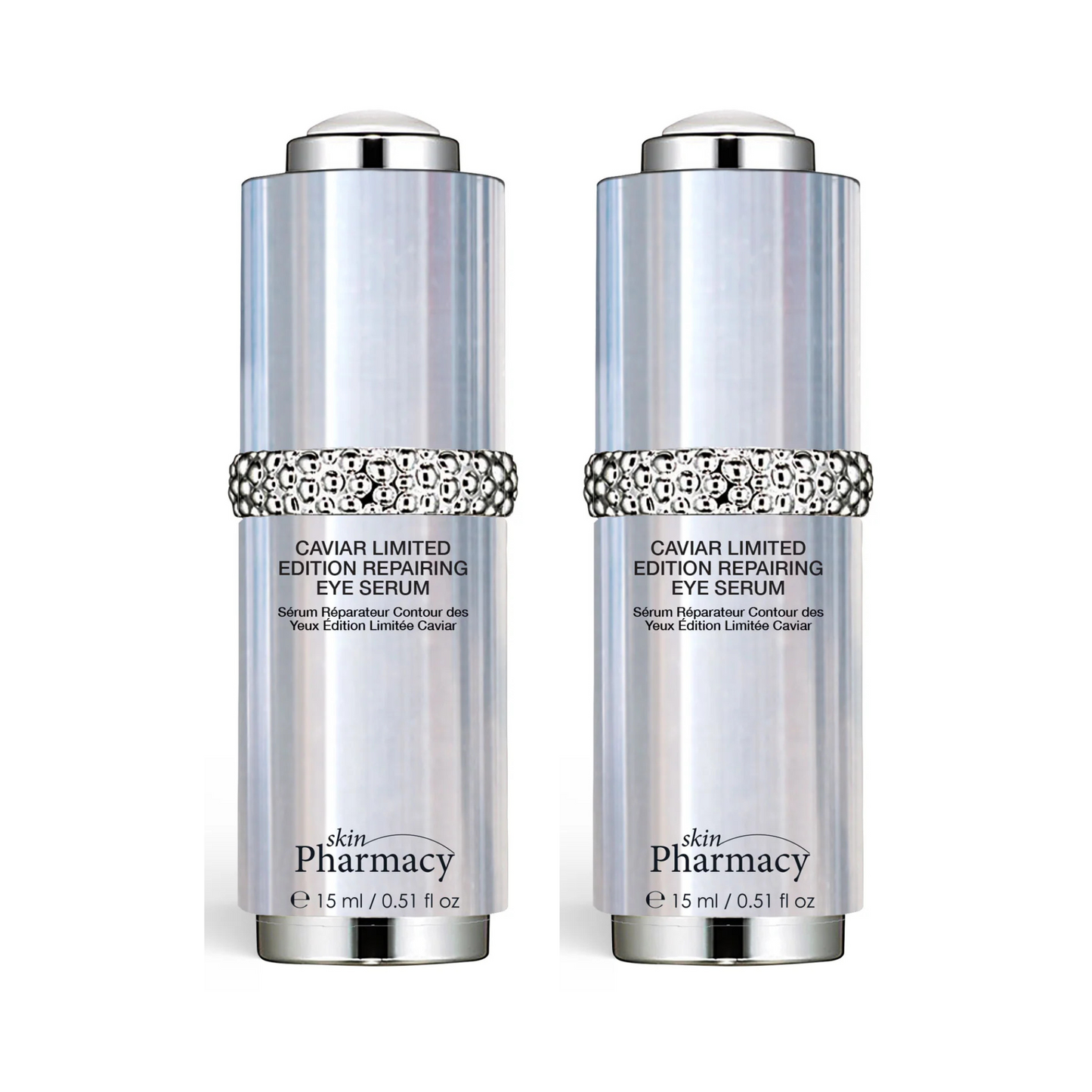 Caviar Anti-Ageing Repairing Eye Serum 15ml Twin Value Savings Pack