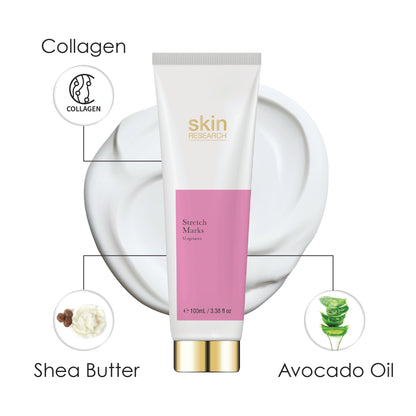 PO2SR105 Skin Research Stretch Marks Cream 100ml Twin Value Savings Pack