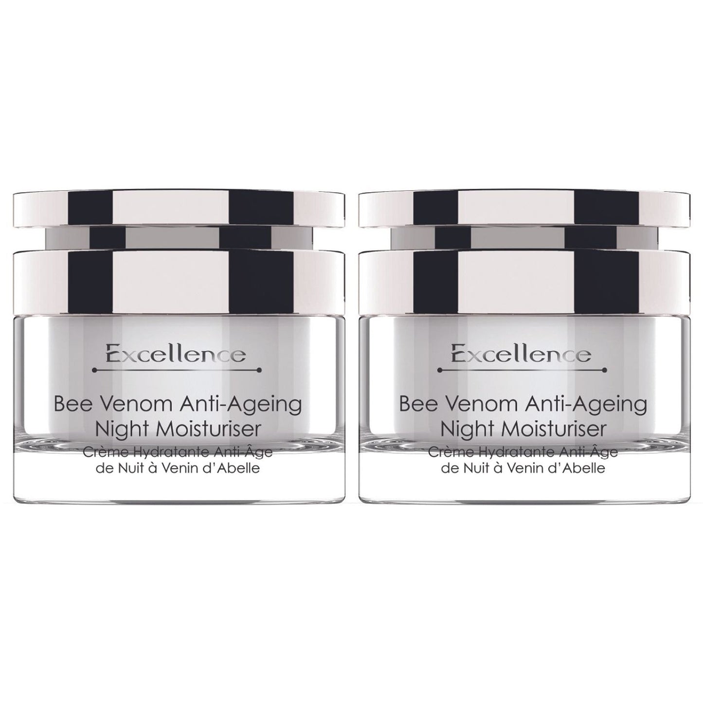 Excellence Bee Venom Anti-Ageing Night Moisturiser 50ml x 2 Duo Pack