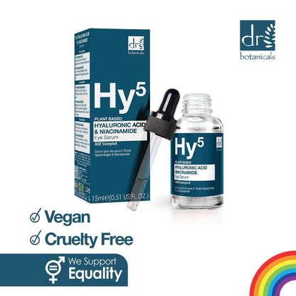 RDB526 Dr Botanicals Hyaluronic Acid 5% & Niacinamide 5% Eye Serum 15ml