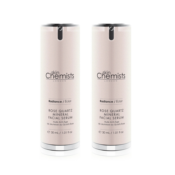 Rose Quartz Mineral Facial Serum 30ml Twin Savings Pack