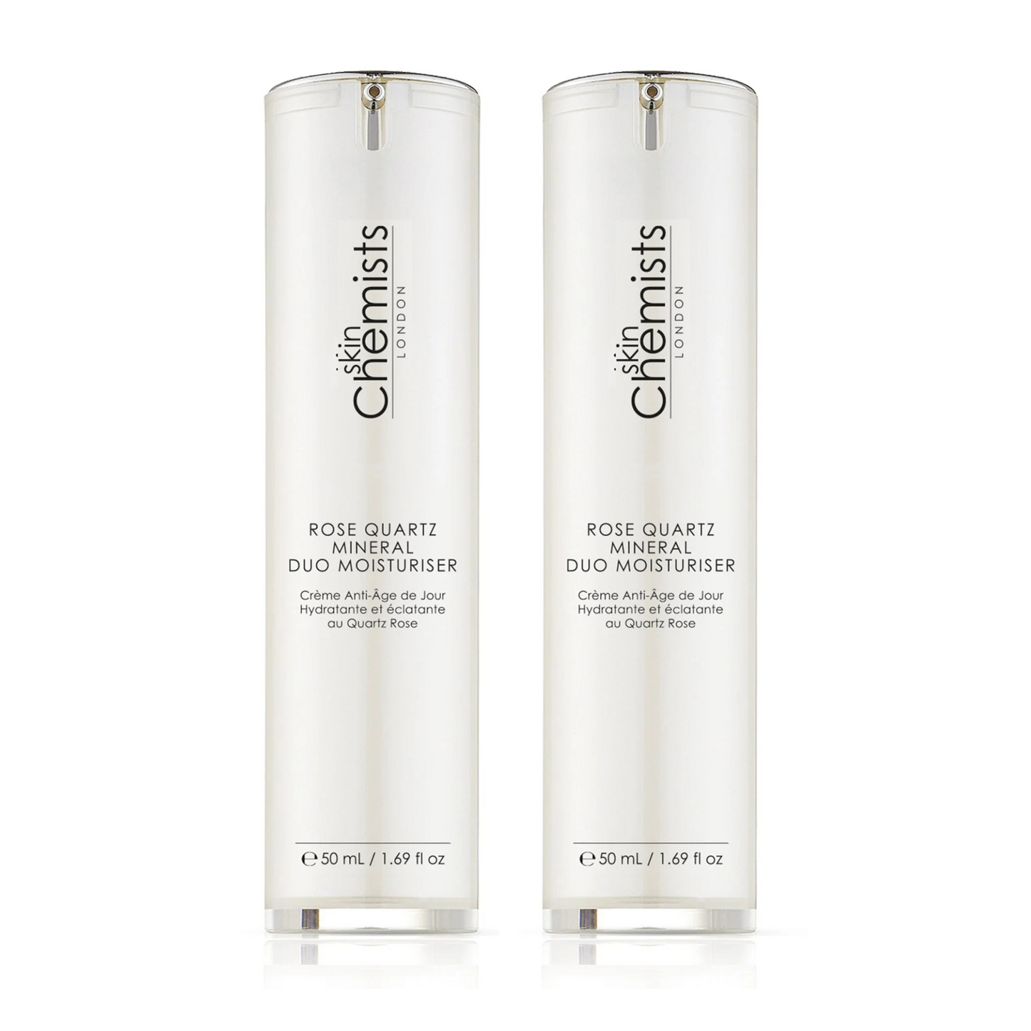 Rose Quartz Duo Moisturiser 50ml Twin Value Savings Pack