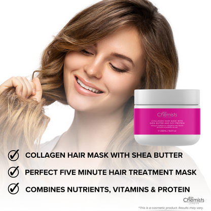 Collagen Hair Mask with Shea Butter & Soy Protein 250ml