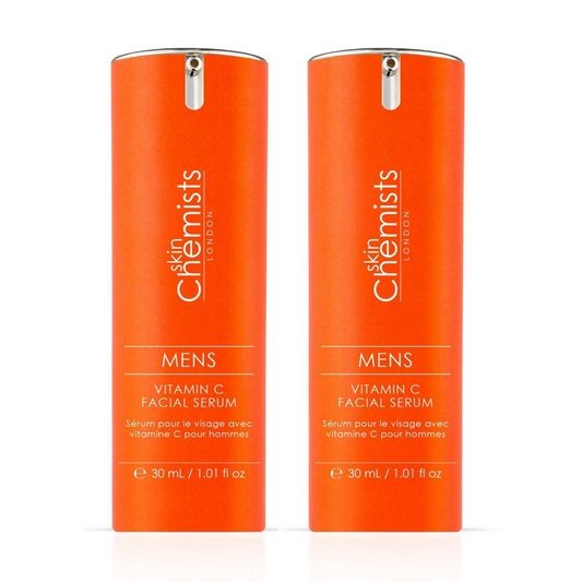 Men's Vitamin C Facial Serum 30ml Twin Value Savings Pack