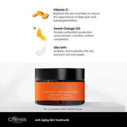 SC444 skinChemists Vitamin C Brightening Orange Mask 50ml