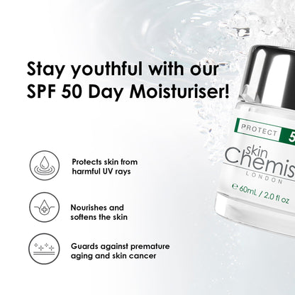 Wrinkle Killer Sun Protection Day Moisturiser SPF 50 60ml x 2 Duo Pack