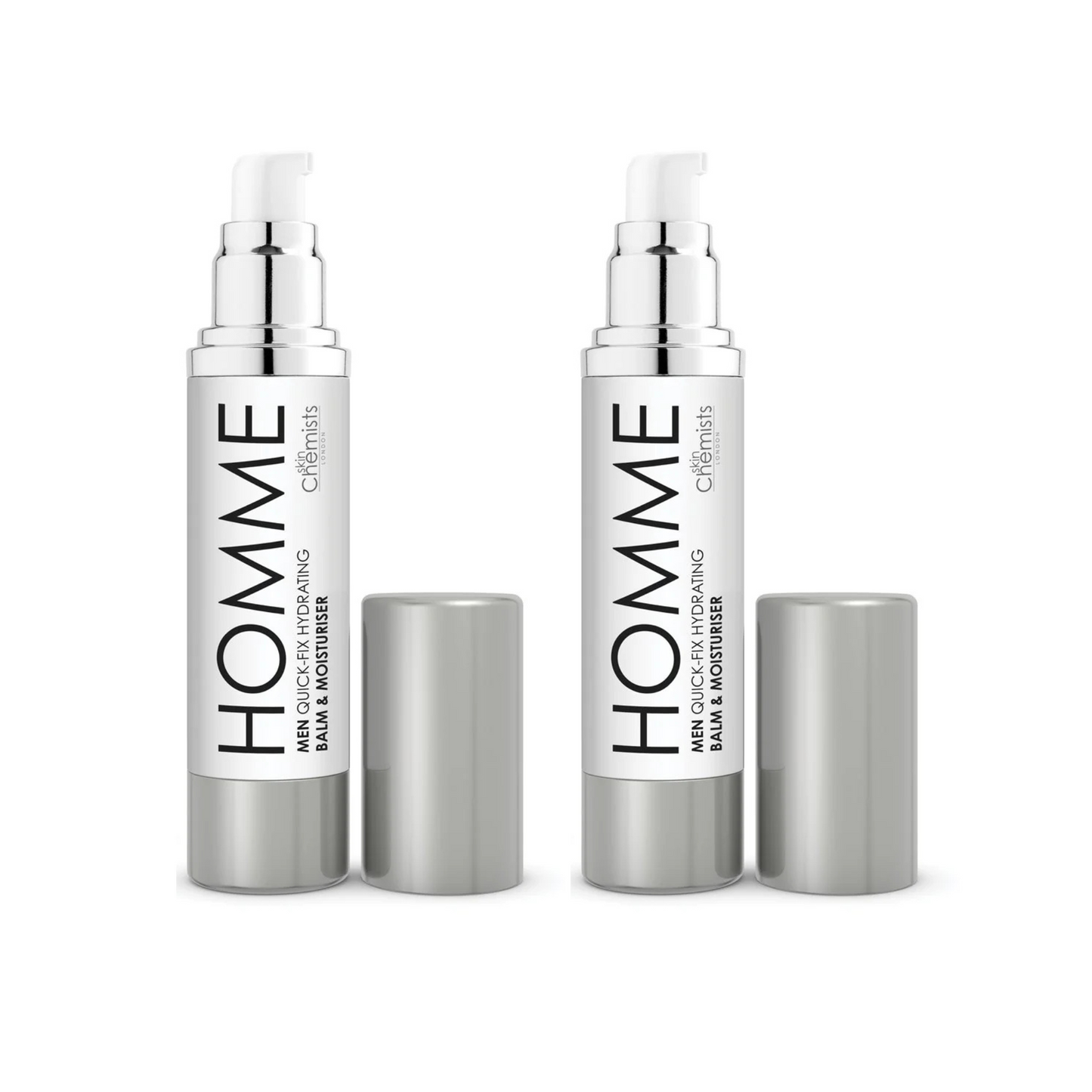 Men's Quick Fix Hydrating Balm & Moisturiser 50ml Twin Value Savings Pack