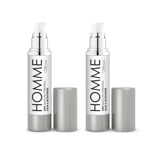 Men's Quick Fix Hydrating Balm & Moisturiser 50ml Twin Value Savings Pack
