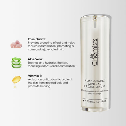 Anti-Ageing Rose Quartz Mineral Facial Serum 30ml