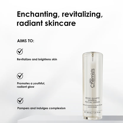 Anti-Ageing Rose Quartz Mineral Facial Serum 30ml