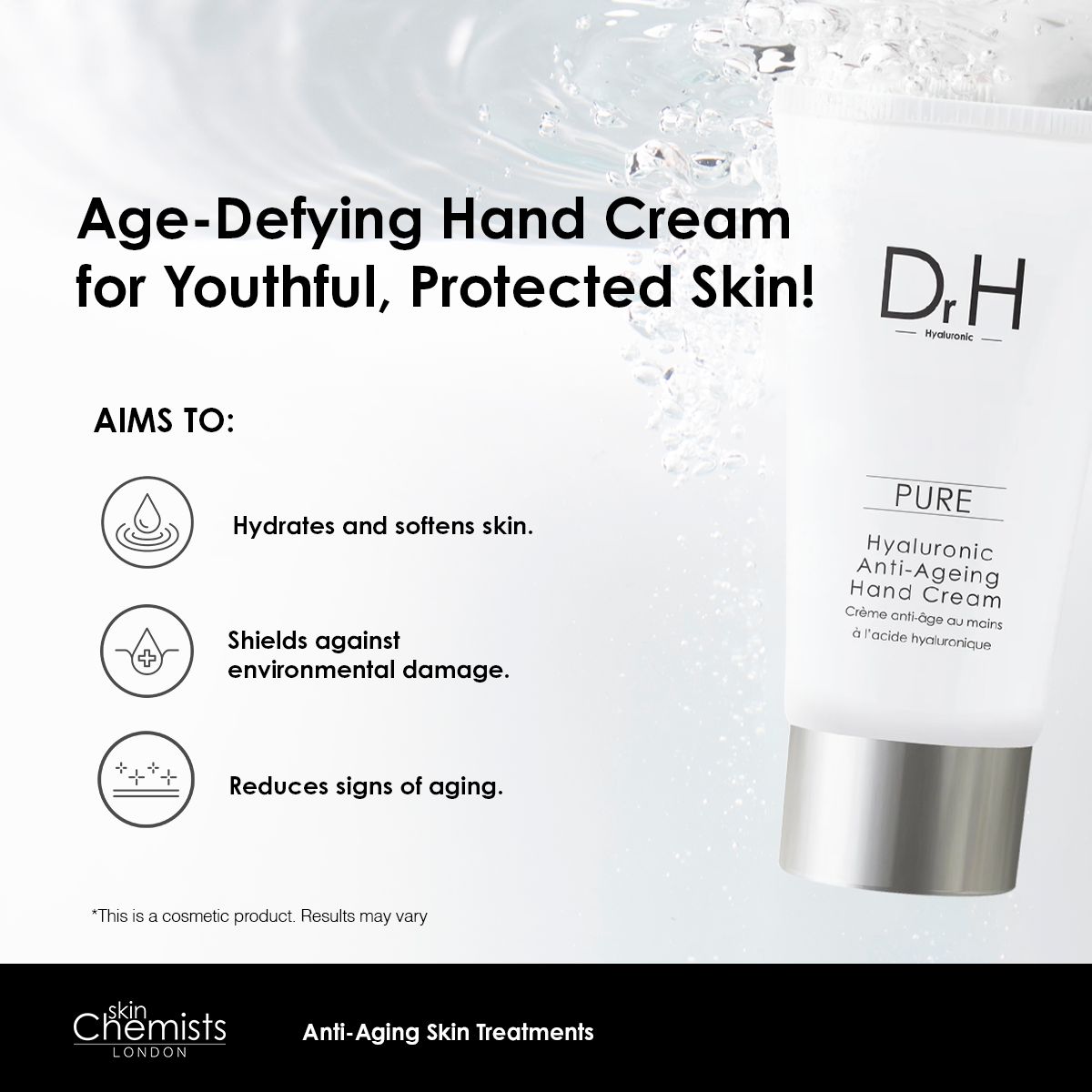 SC718 Dr H Hyaluronic Acid Hand Cream 50ml