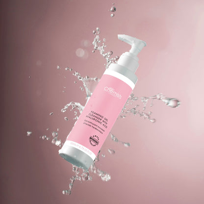 SC893 skinChemists Foaming Gel Cleanser with Hyaluronic Acid 200ml