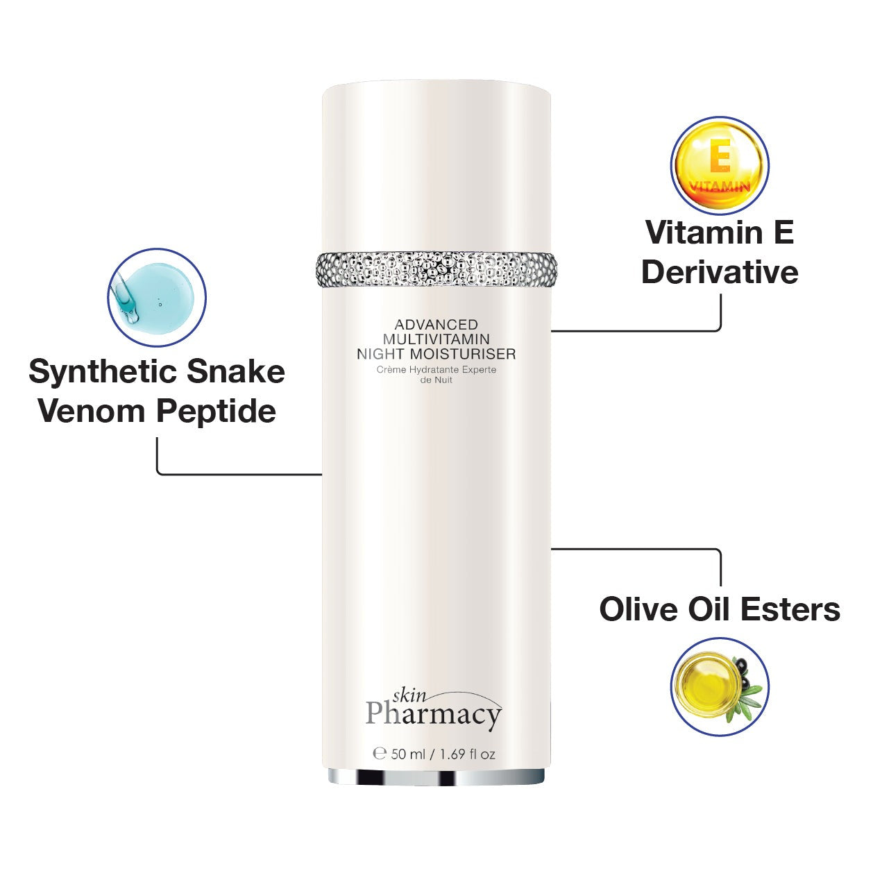 SP120 skinPharmacy Advanced Multi-Vitamin Night Moisturiser 50ml