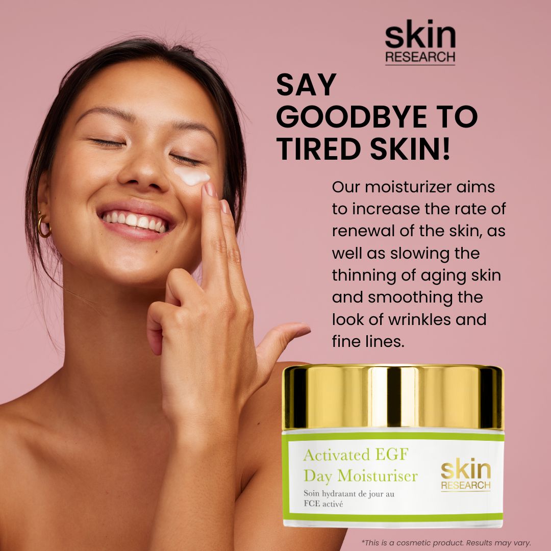 SR006 Skin Research Activated EGF Day Moisturiser 50ml